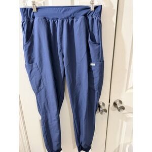 Maevn Navy Blue Scrub Pants Joggers Size Large